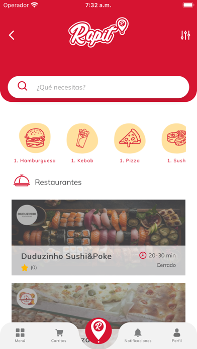 Rapit Delivery Screenshot