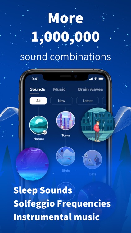 Sleep sounds: White noise app