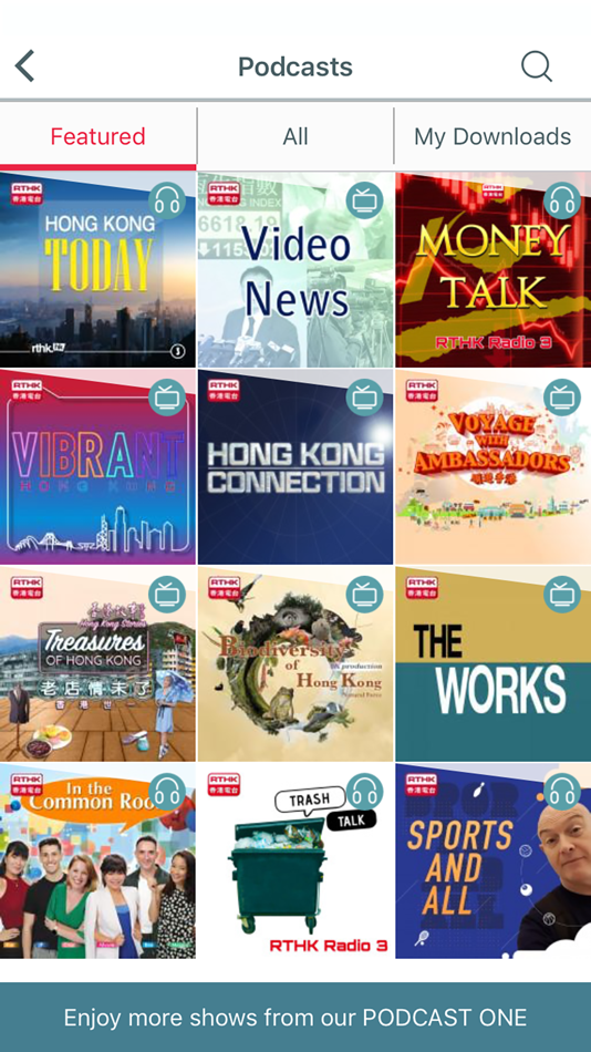 #4. RTHK On The Go (iOS) 由: Radio Television Hong Kong