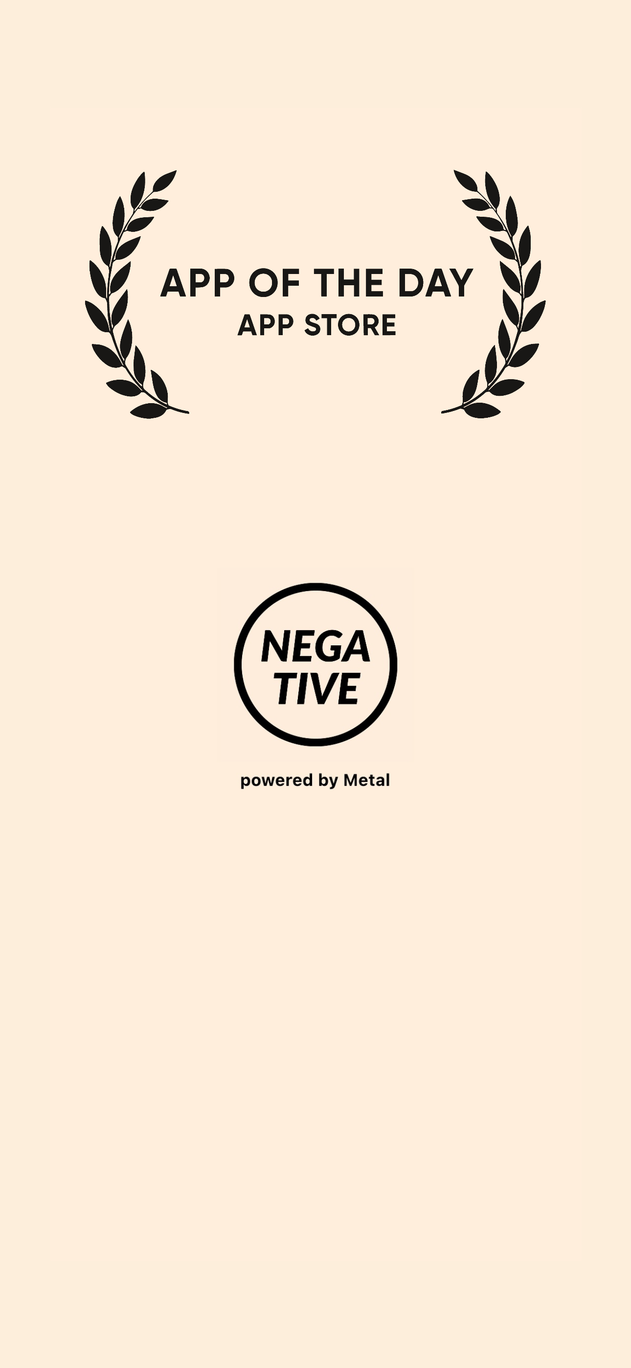 Negative - Film Look Filter.