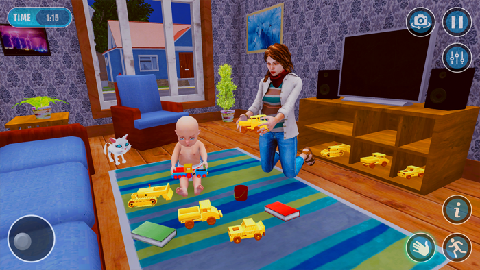 Virtual Mom and Baby Simulator