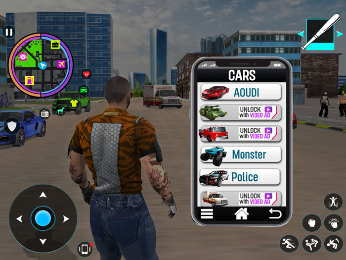 Real Gangster Crime City Game