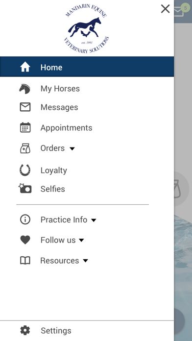 Mandarin Equine Veterinary Screenshot