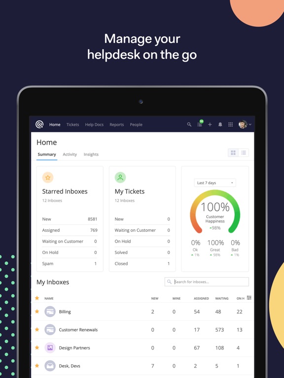 Screenshot #4 pour Teamwork Desk