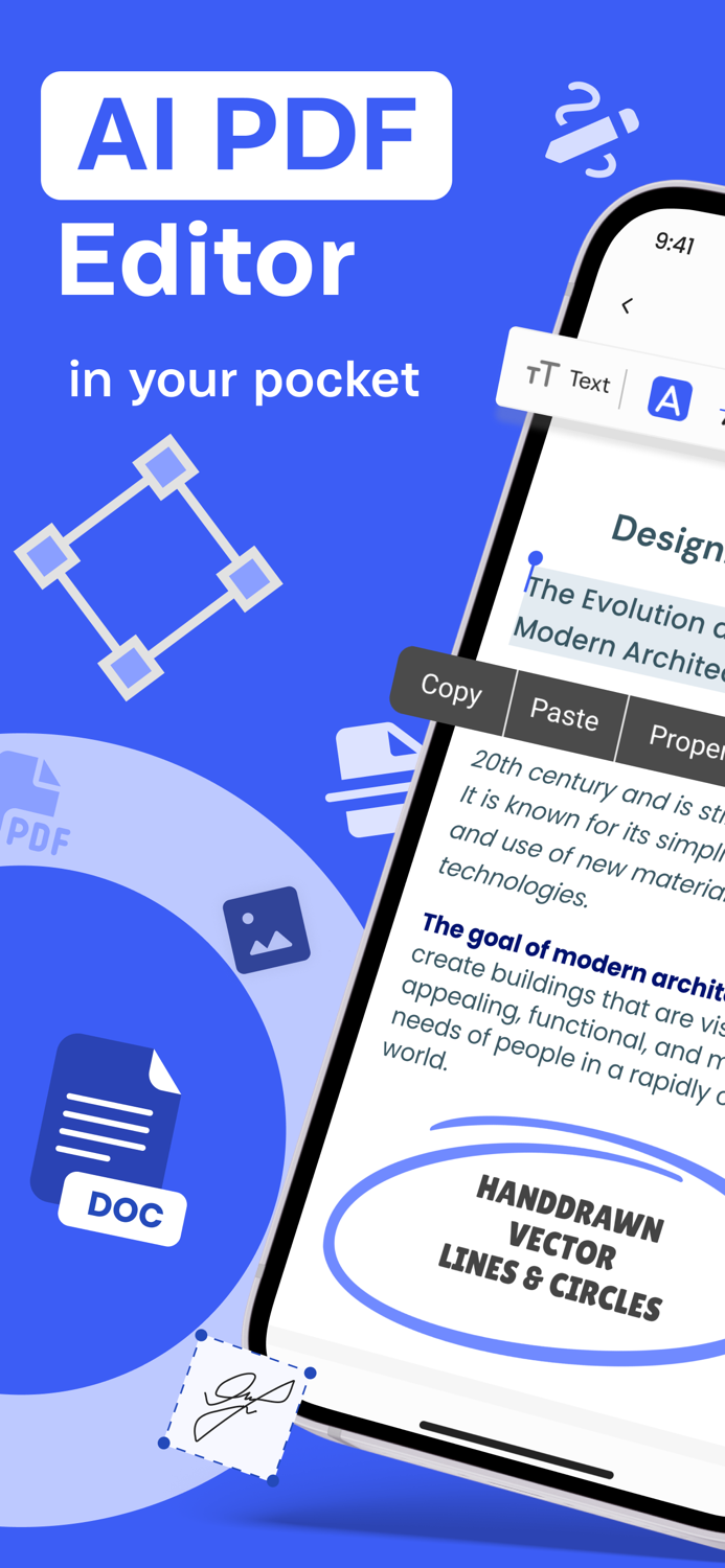 AI PDF Editor Edit PDF Sign