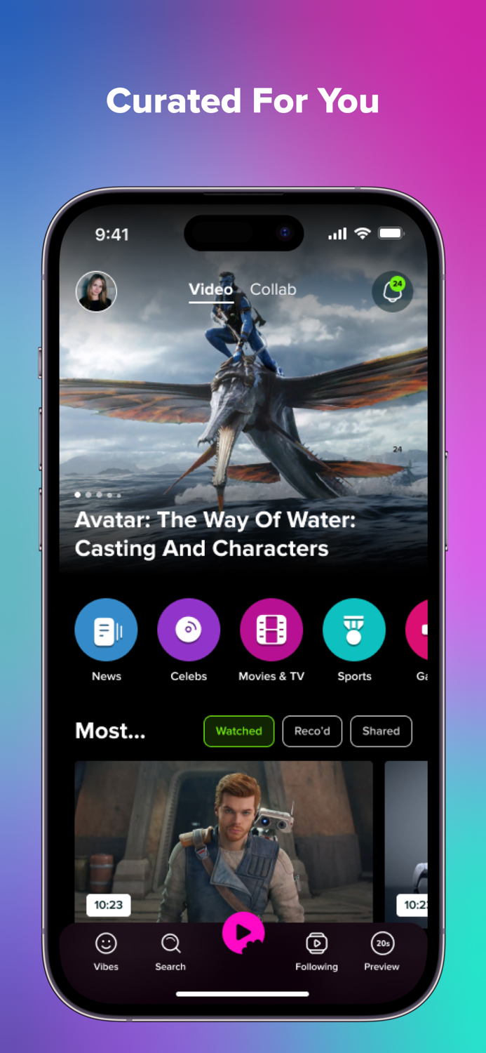 Snibble Short Sharable Videos