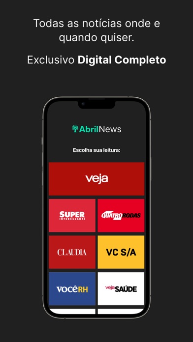 Abril News Screenshot