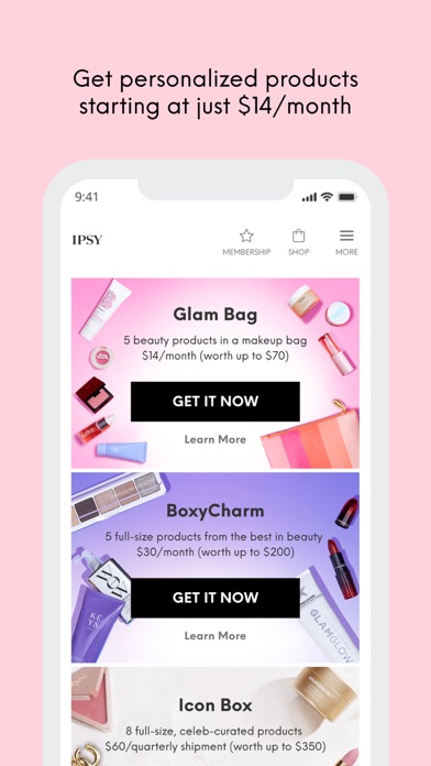 Screenshot #3 pour IPSY: Personalized Beauty