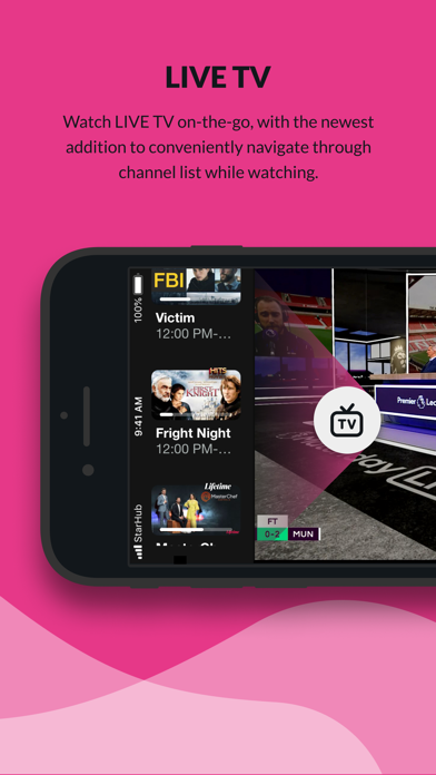 StarHub TV+ Screenshot