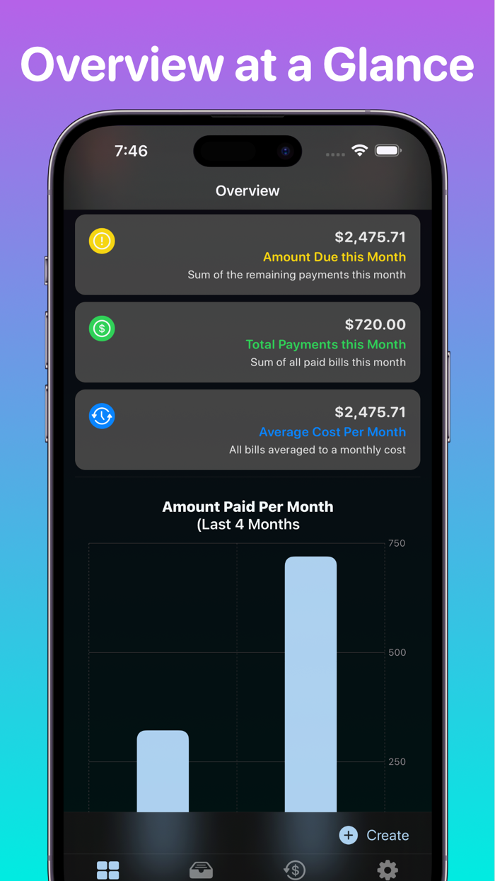 Bills io - Track Your Expenses
