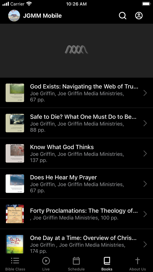 #4. JGMM: Joe Griffin Media Mins (iOS) 由: Joe Griffin Media Ministries
