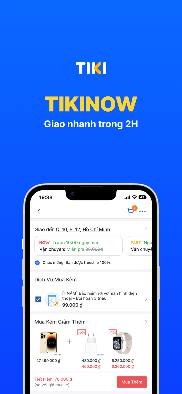 Tiki Shopping and Fast Shipping