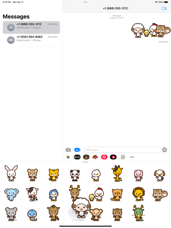 Screenshot #5 pour Illustration animale mignonne