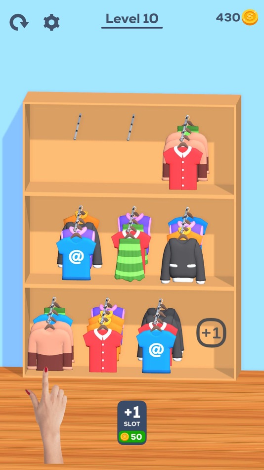 #6. Cloth Sorting (iOS) By: Wery Games Limited