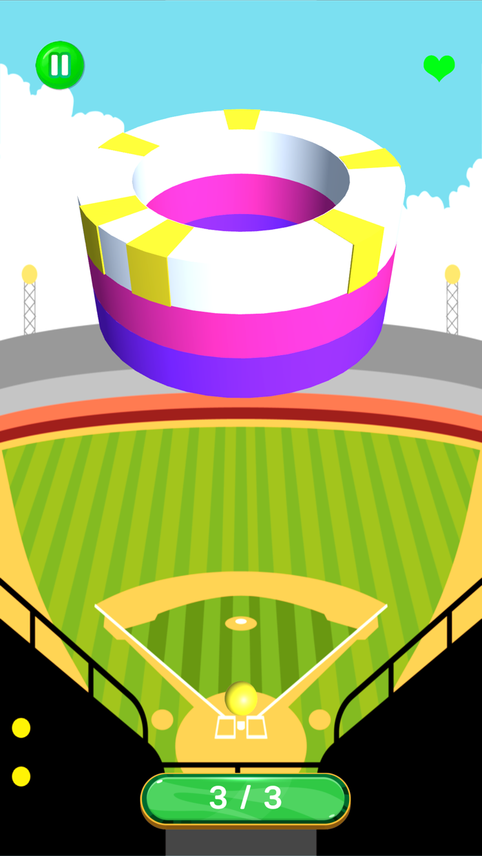 Paint Hit  3D Ball Game