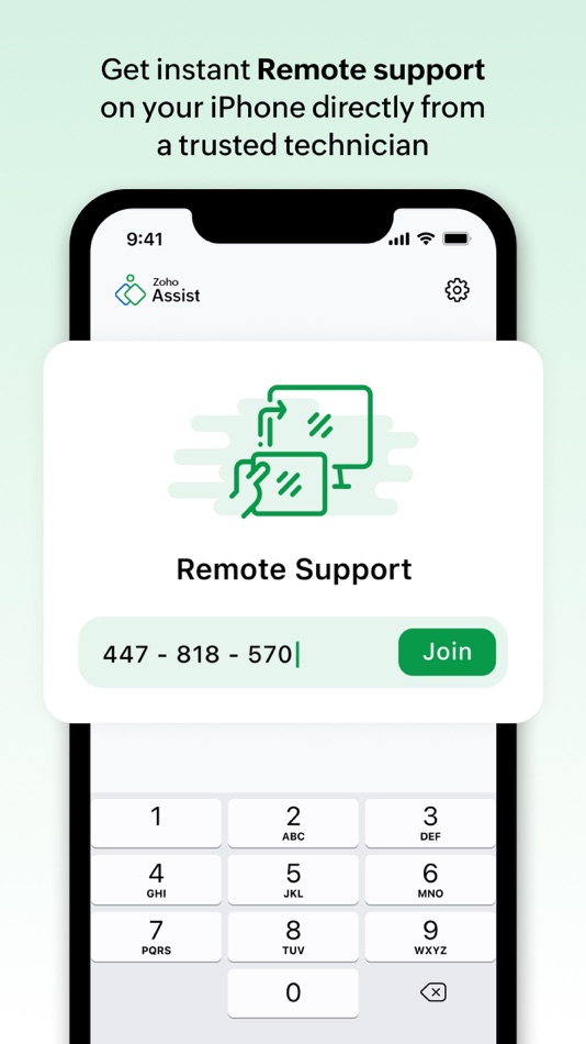 #1. Customer App - Zoho Assist (iOS) 来自: Zoho Corporation
