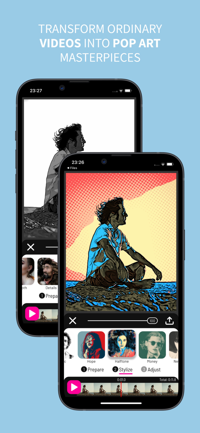 Toonita Video Pop Art Filters