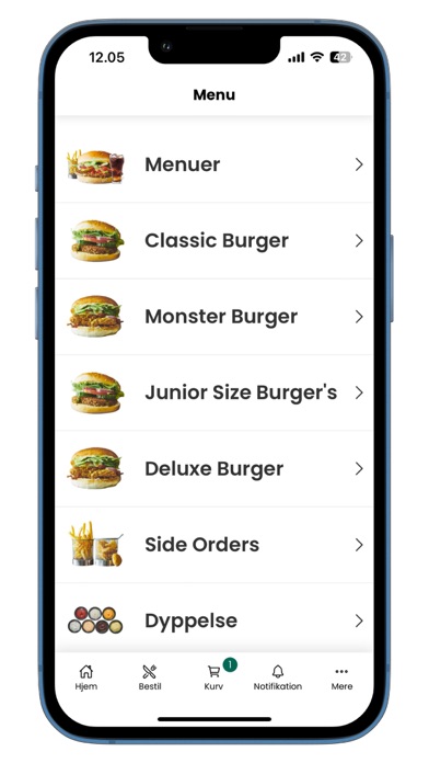 Madonna Burgerbar Screenshot