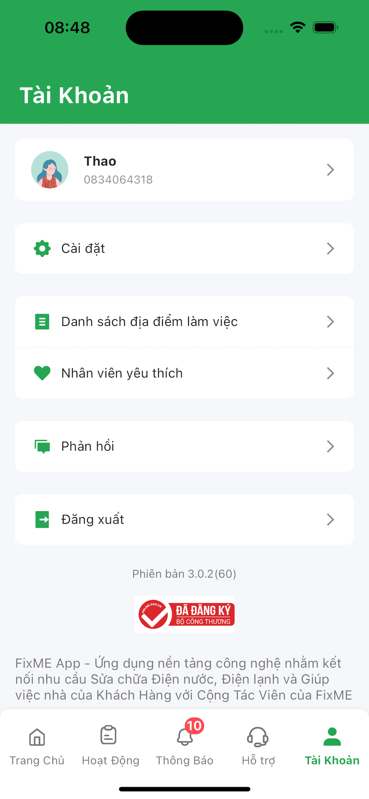FixME Service