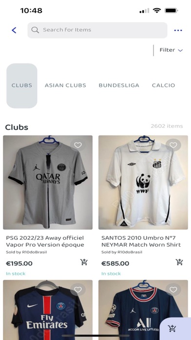 Your Football Shirt Screenshot