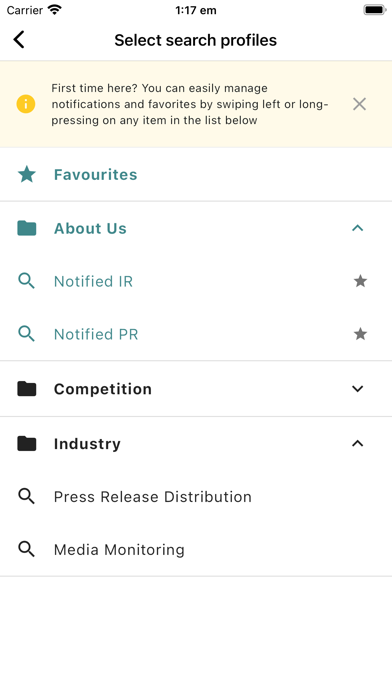 Notified PR Platform Screenshot