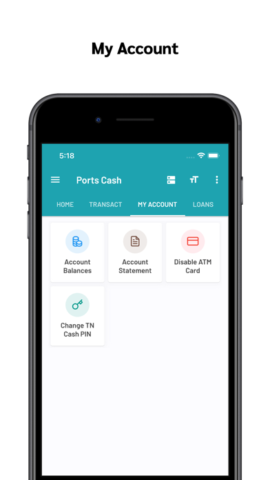 Ports Sacco Cash Screenshot