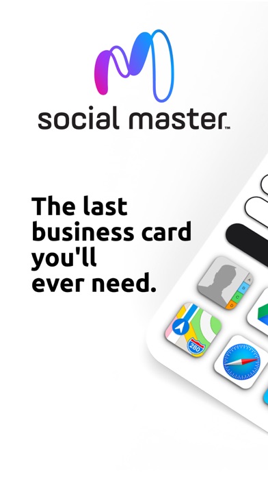 Social Master App Screenshot