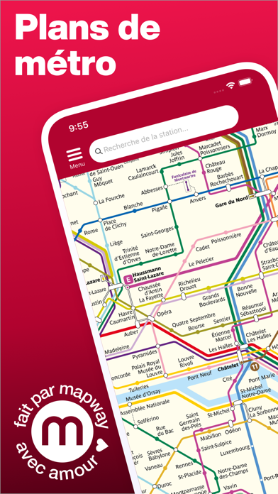 Screenshot #1 pour Métro de Paris et Itinéraires