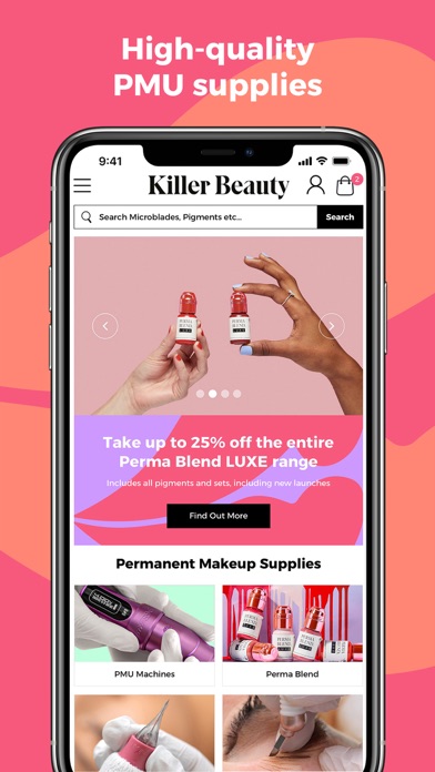 Killer Beauty App Screenshot