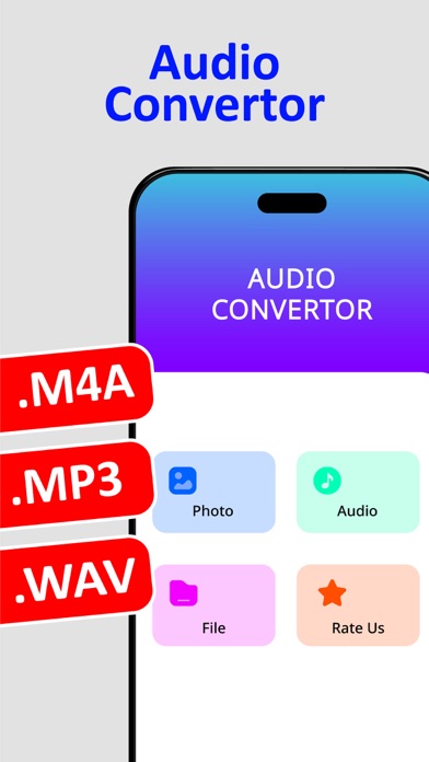 Screenshot #2 pour Audio Convert to MP3 M4A WAV