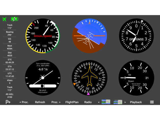 Horizon Portable Glass Cockpit iPad screenshot 8 - Navigation app