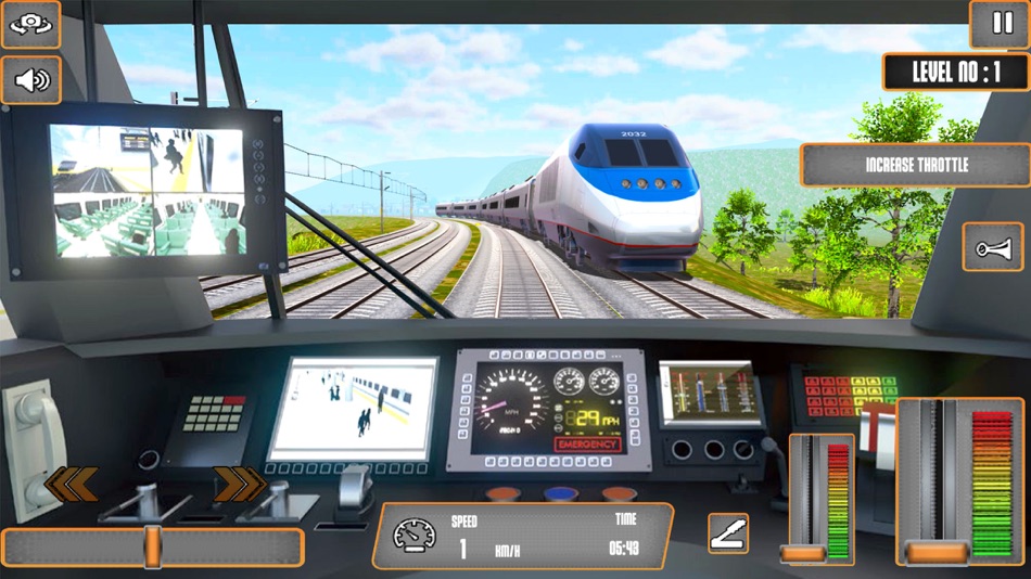 Modern Train Driving Simulator - 1.4 - (iOS)