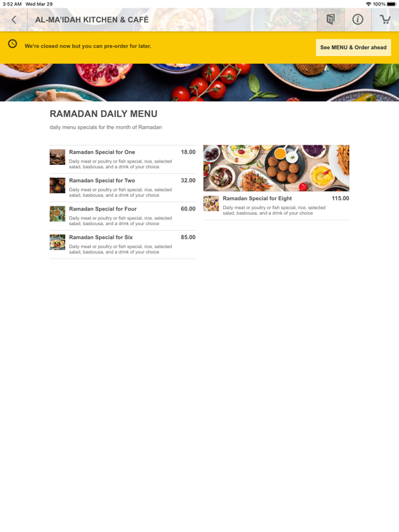 Screenshot #6 pour Al-Ma'idah Kitchen & Café