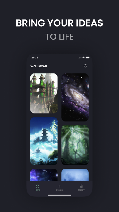 WallGenAI: Create AI Wallpaper Screenshot