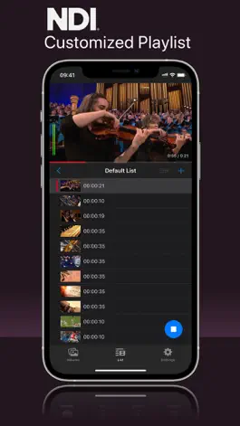 Game screenshot NDI Player apk