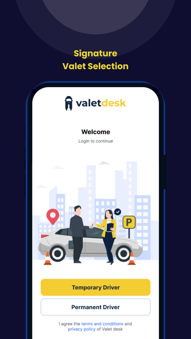 Valetdesk Business Screenshot