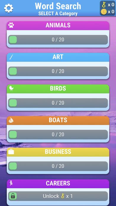 Word Search - Wordscapes Game Screenshot
