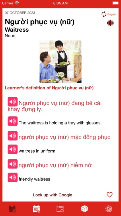 Vietnamese - Word of the Day