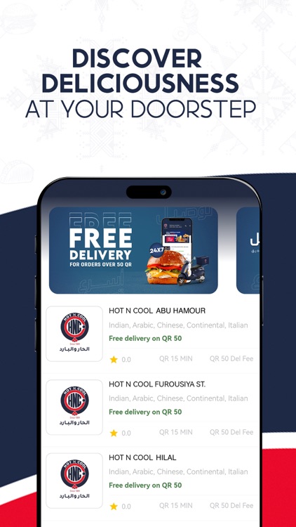 HOT N COOL - Food Delivery
