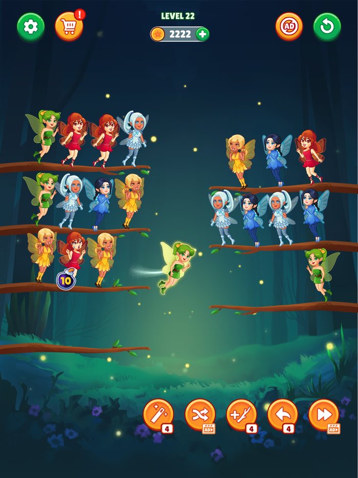 Fairy Sort - Color Puzzle