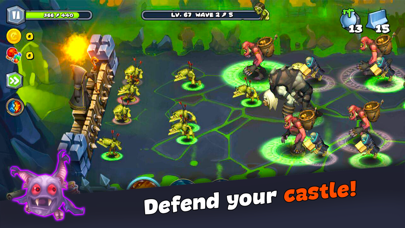 Screenshot #1 pour Magic Siege - Defender HD