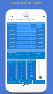 opticut combo lite calculator iphone screenshot 3