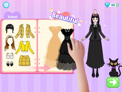 Paper Doll Makeover & Dress Upのおすすめ画像4