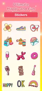 Ultimate Happy & Fun Stickers screenshot #1 for iPhone