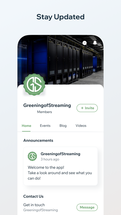 GreeningofStreaming Screenshot