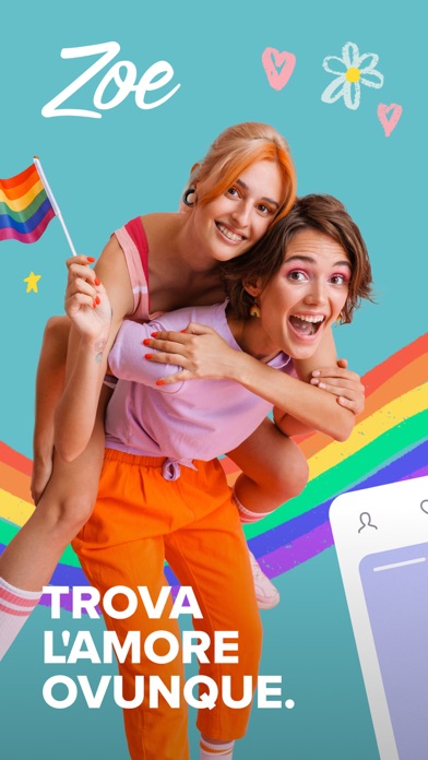 Screenshot #1 pour Zoe: Rencontres lesbiennes app