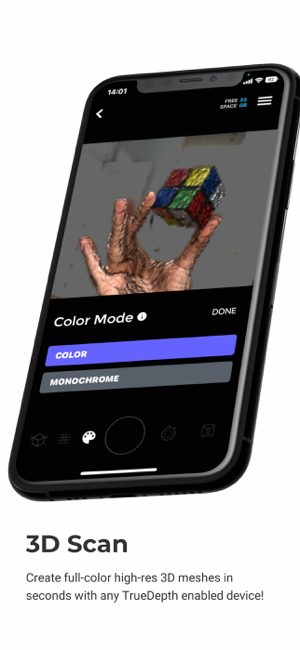 ‎Scandy Pro: 3D Scanner, 3D App Screenshot