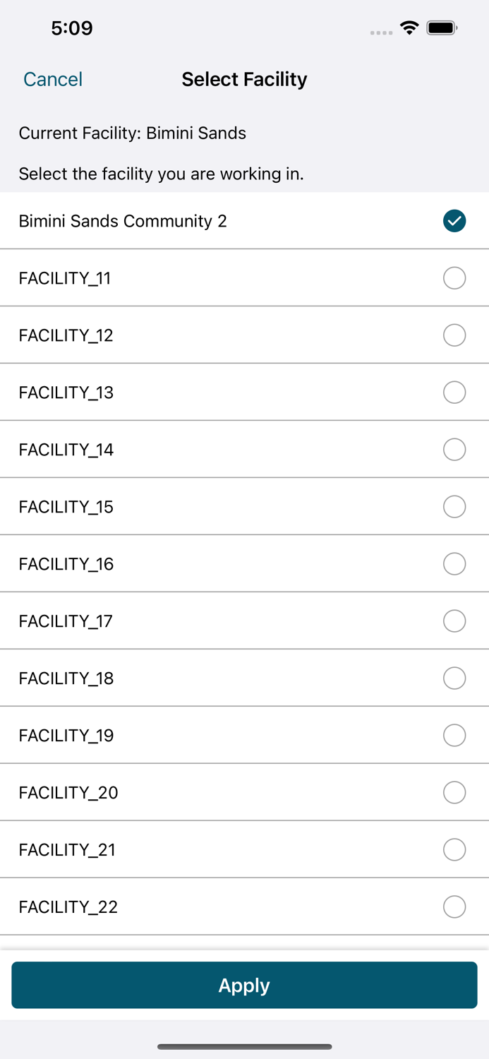 PointClickCare ChartPic