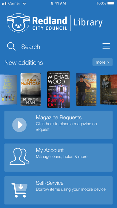 Redland City Council Library Screenshot