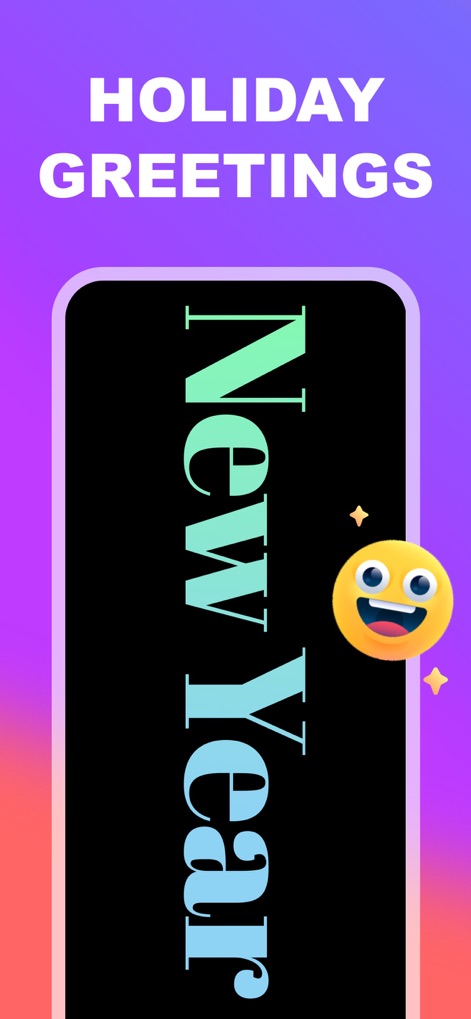 LED Banner Marquee Maker - This tool supports unique display options like vertical text orientation and eye-catching gradient text colors for personalized greetings.